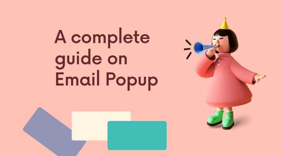 Email popup design