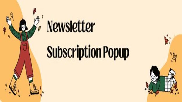 Newsletter subscription popup